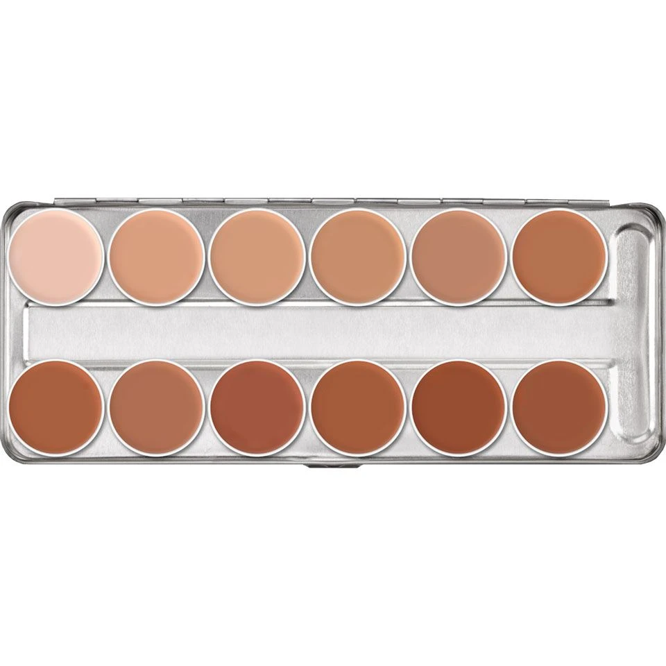 Kryolan Supracolor Palette 12 3 Kryolan Supracolor Palette 12