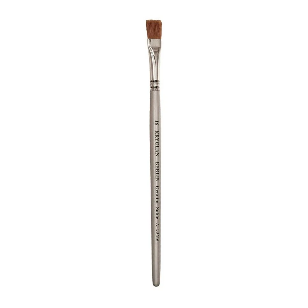 Kryolan Professional Flat Brush 16 3 Kryolan Professional Flat Brush 16
