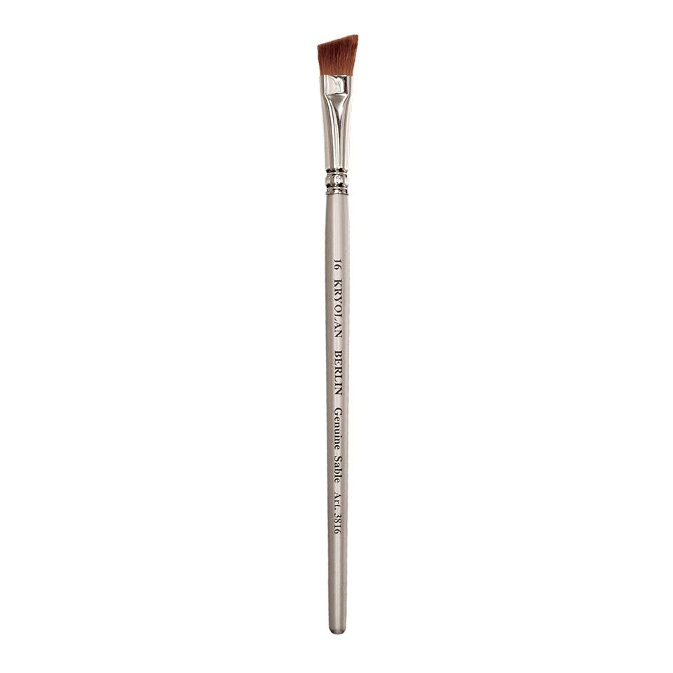 Kryolan Professional Angular Brush 16 3 Kryolan Professional Angular Brush 16