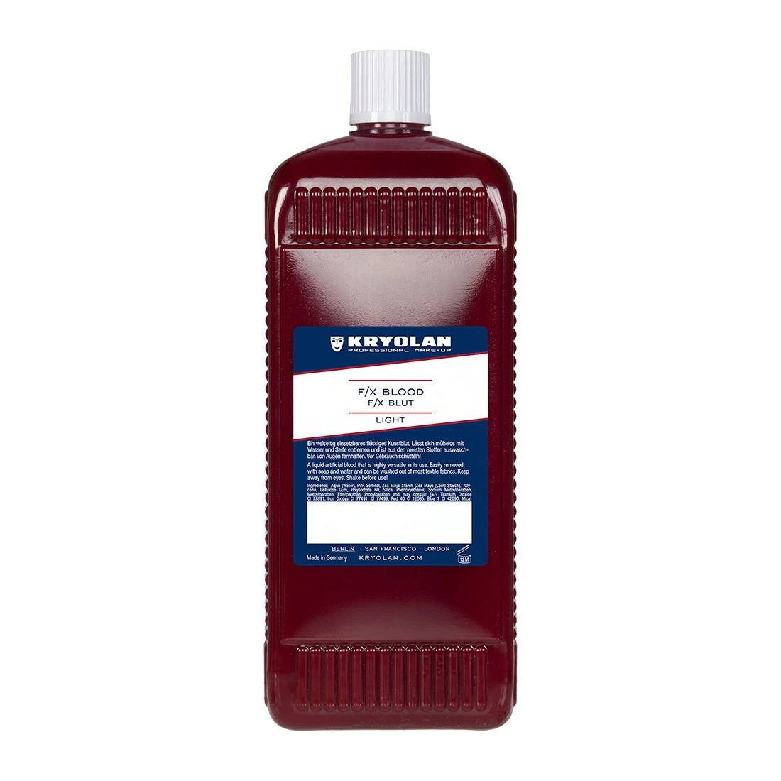Kryolan FX Blood 1000ml 4 Kryolan FX Blood 1000ml - Image 2