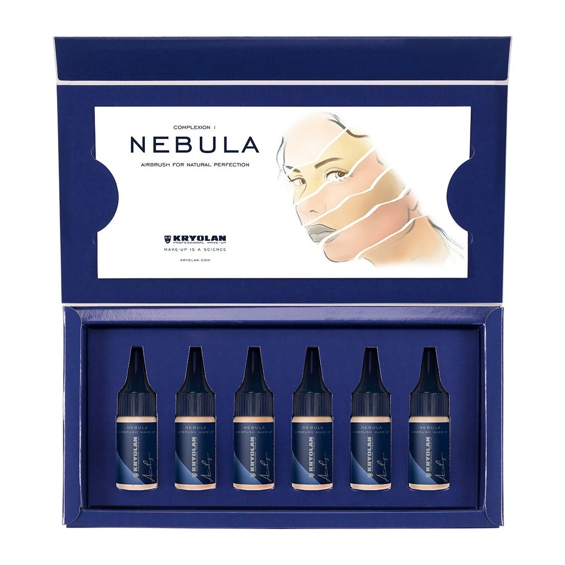Nebula Complexion Set 6 Colours 4 Nebula Complexion Set 6 Colours - Image 2