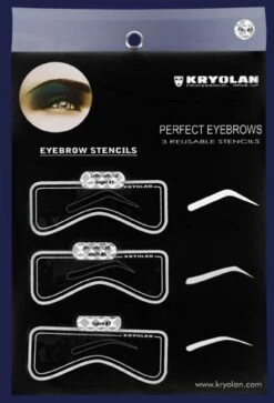 Kryolan Eyebrow Stencils 3