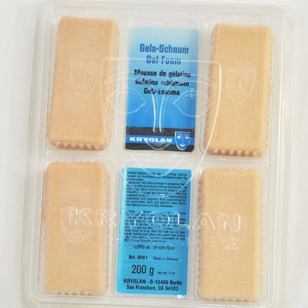 Kryolan Gel Foam 200gr 3 Kryolan Gel Foam 200gr