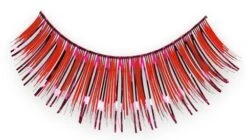 Kryolan Eyelashes Coloured -Cosmetics Store 99371 red