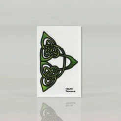 Tinsley Tattoo Tribal Transfer - Celtic Triangle