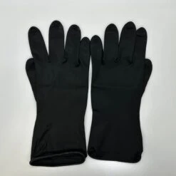 Cosmetics Store 26 Black Satin Ultra Reusable Gloves Medium 1Pair